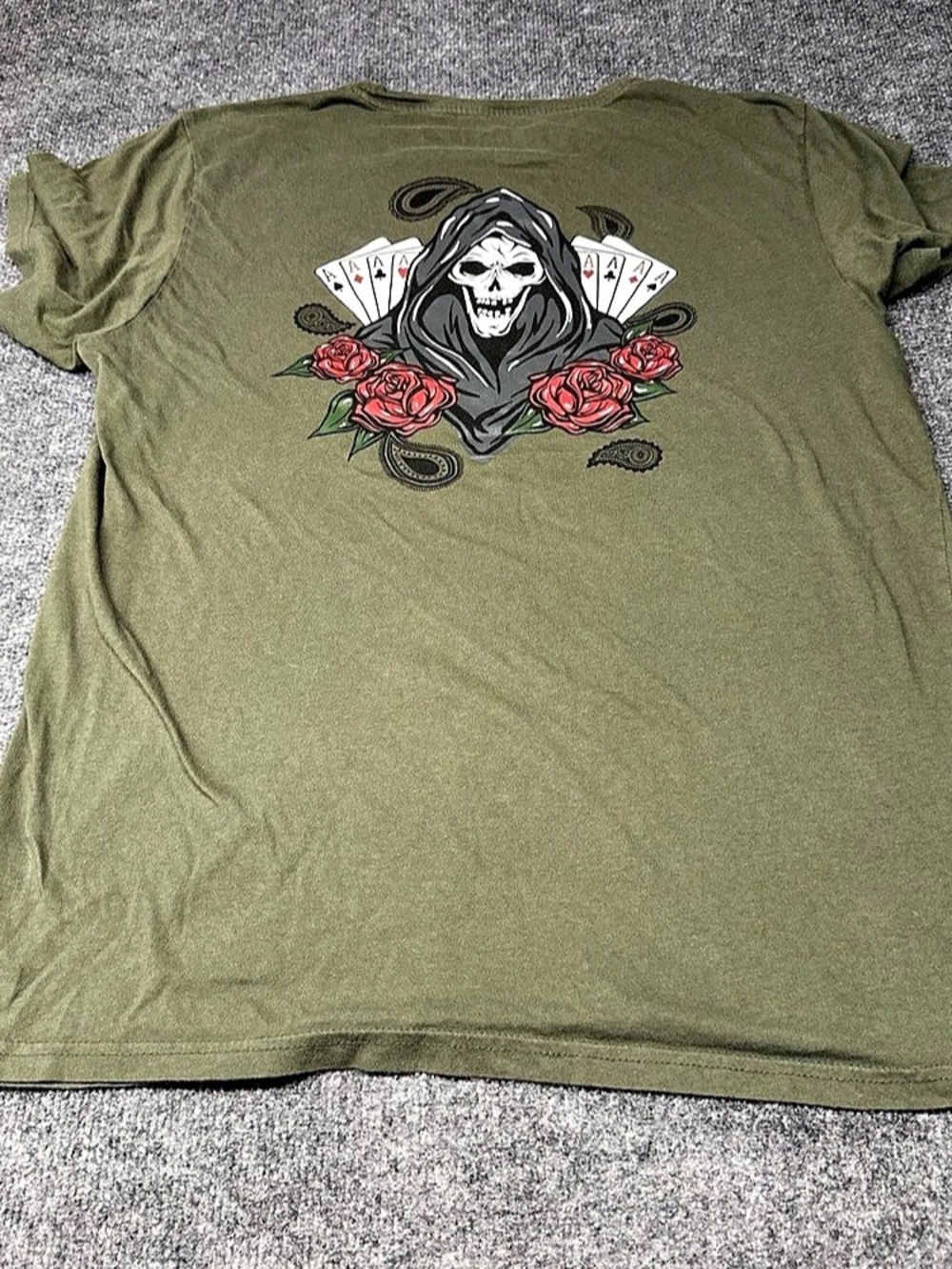 Taco Tuesday Graphic Short Sleeve Tee in Green Size XL